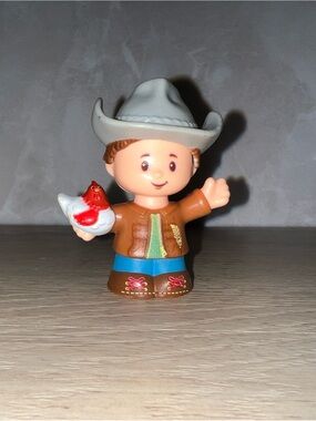 Fisher-Price Little People Farmer with Chicken Figure | 3/$20